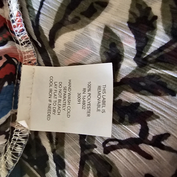 Christopher & Banks Floral Kimono OS - Picture 6 of 6